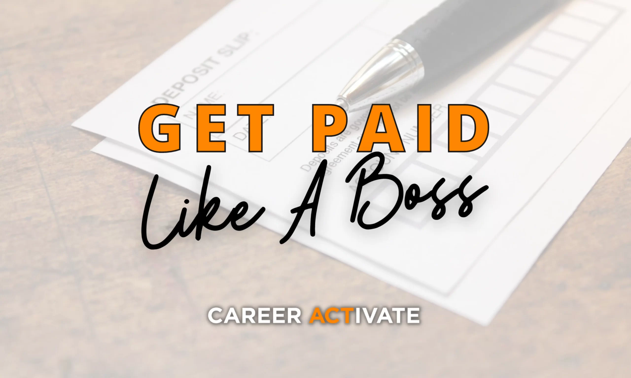 Get Paid Like A Boss