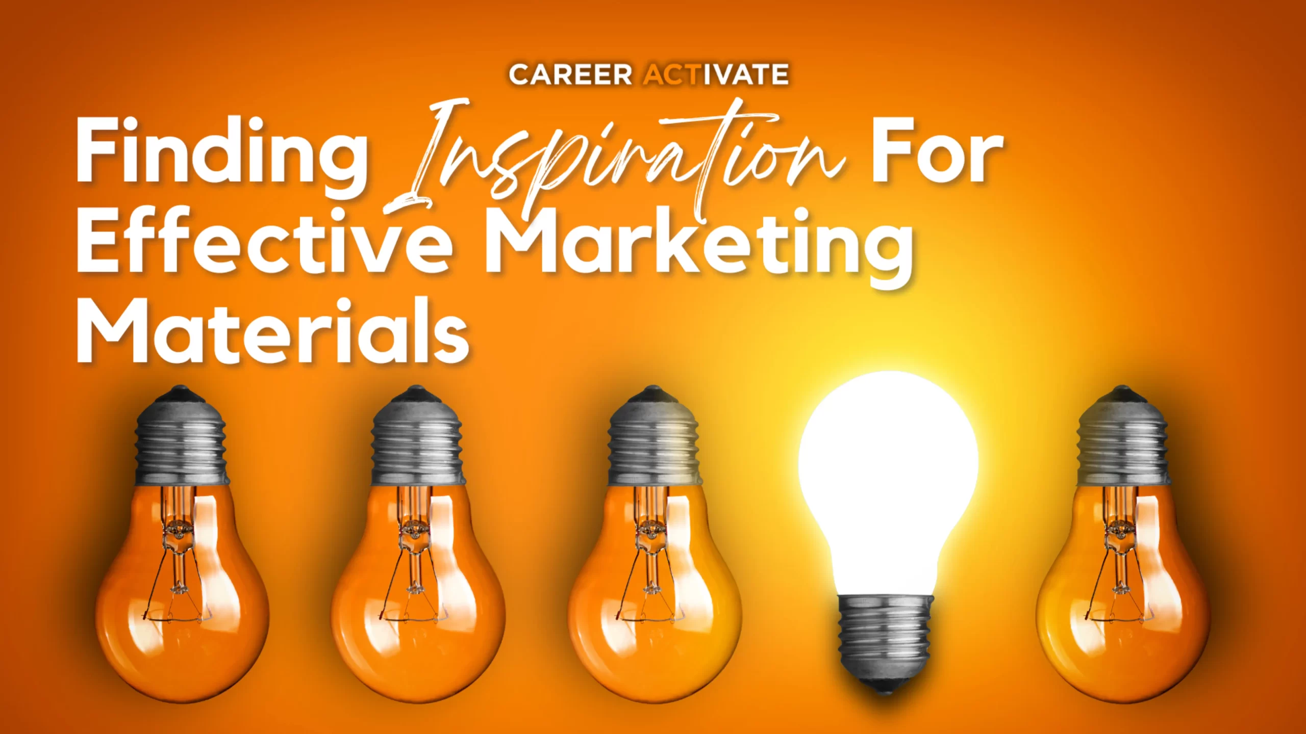 Finding Inspiration For Marketing
