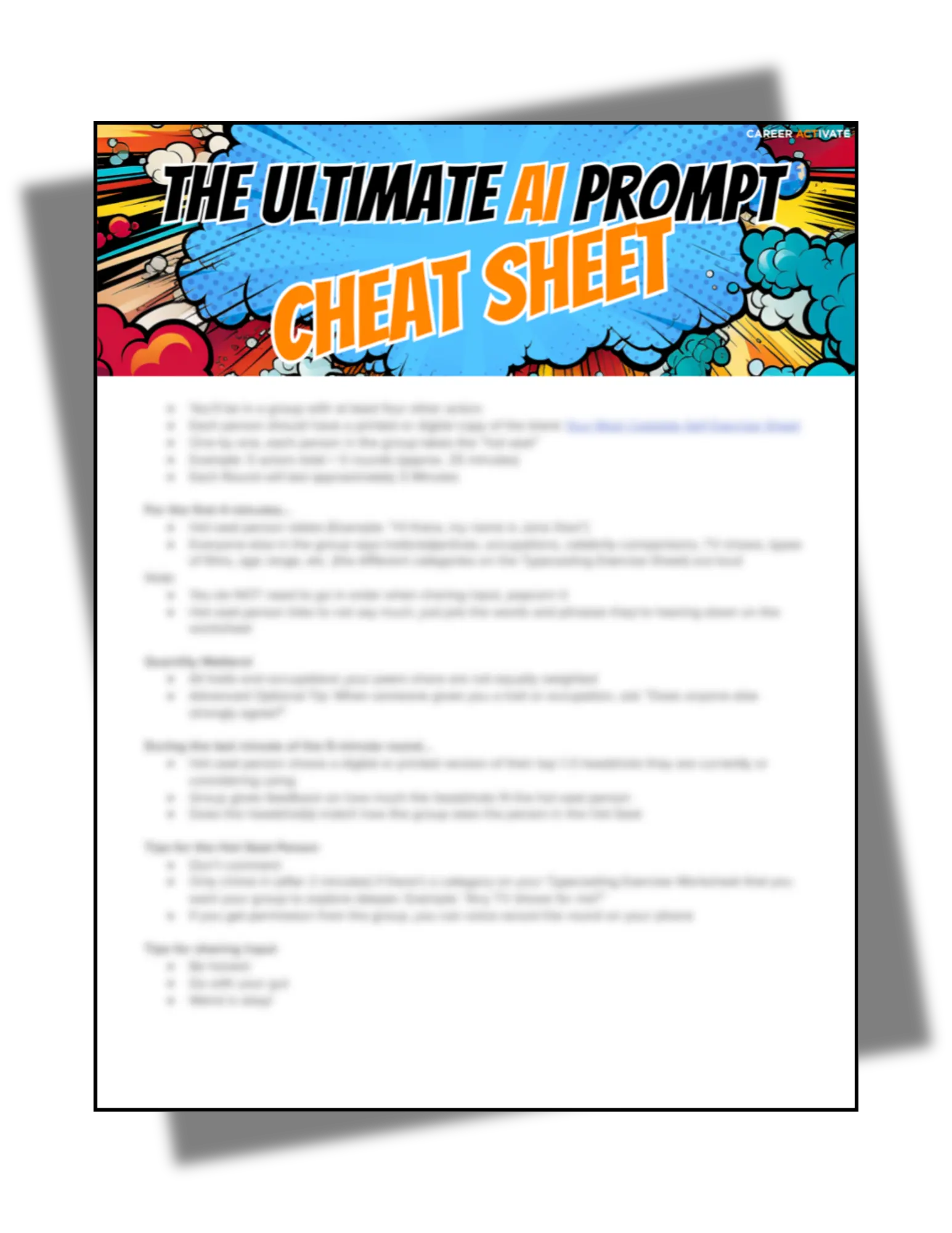 AI Cheat Sheet